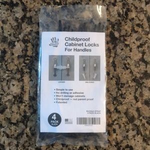 Childproof Cabinet Locks for vertical handles
